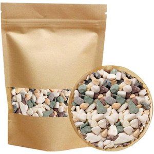 Natural Decorative Pebbles Rocks Polished Tterrarium Gravel White Stones